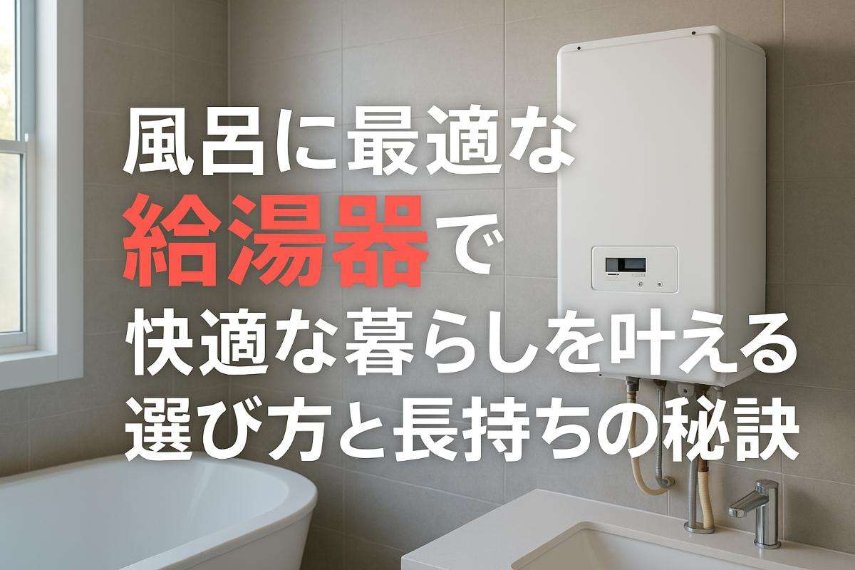 風呂に最適な給湯器で快適な暮らしを叶える選び方と長持ちの秘訣